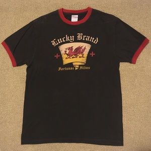 Lucky Brand Tee Shirt Fortunae Filius Dragon